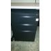 Meridian Legal 3 Drawer Pedestal Black Box Box File Grade B